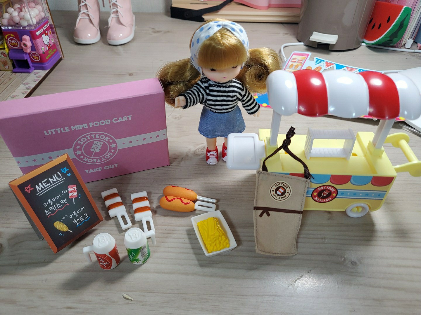 소떡드실부운~~핫도그 감튀도 파라여~~