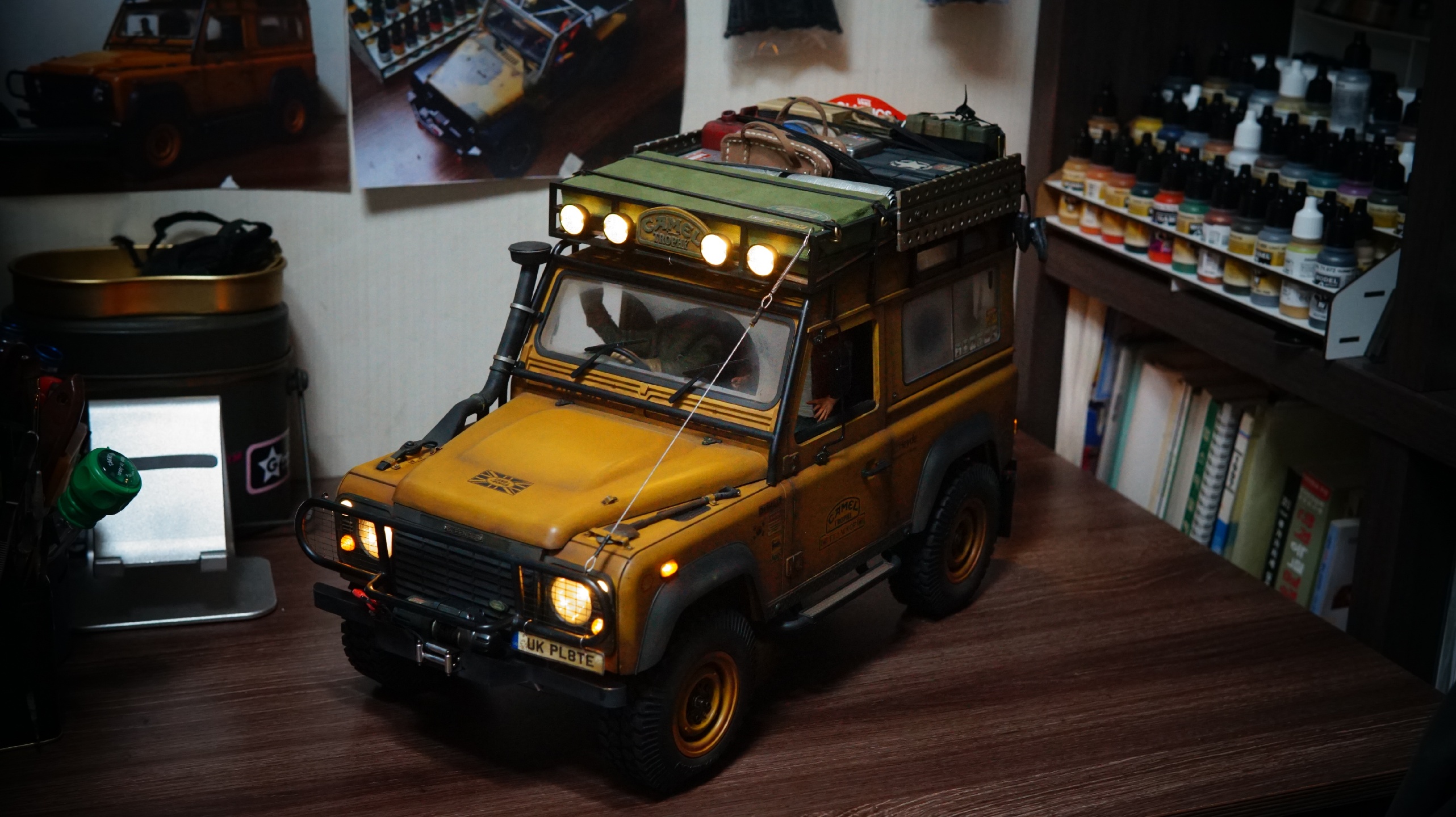 1/10 Camel Trophy Defender90