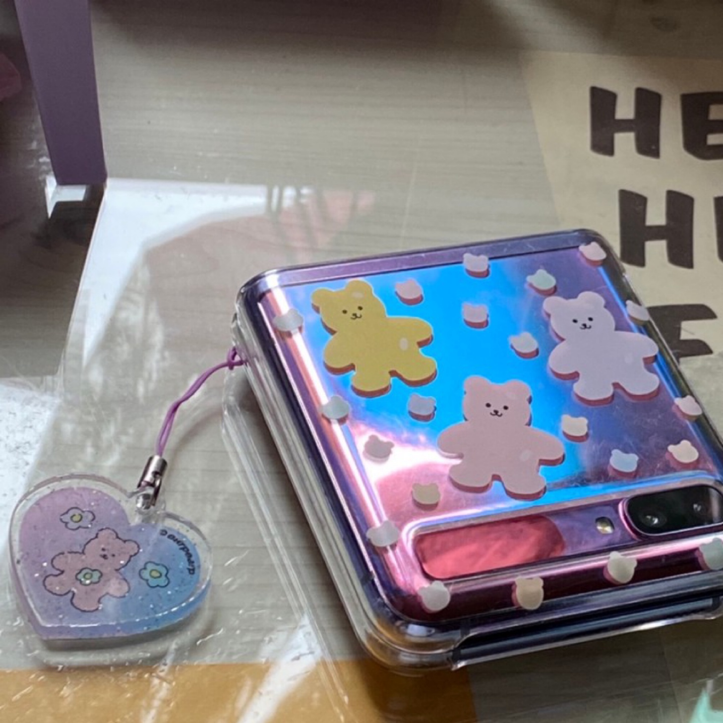 어프어프 제트플립 케이스 🧸💜