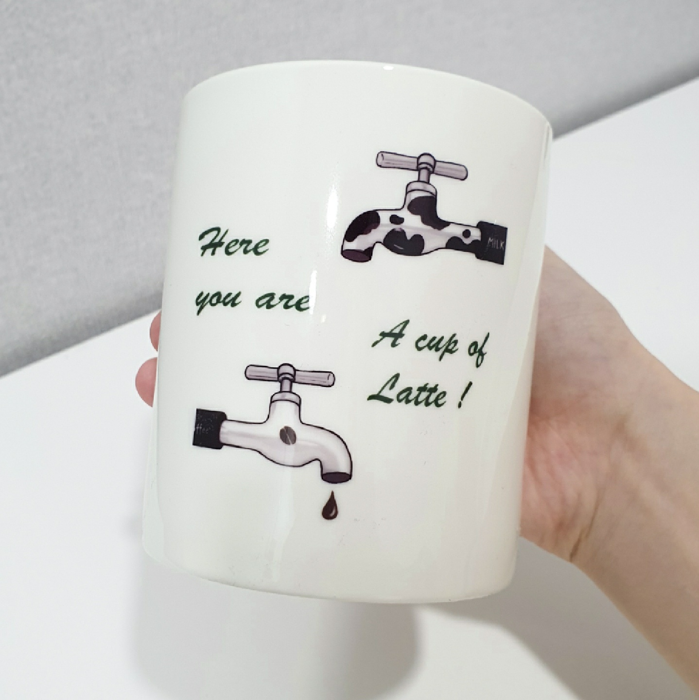 Latte 머그컵
