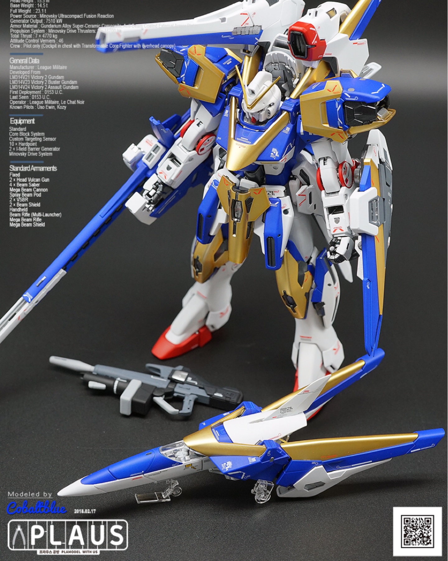 MG 클럽 G V2 어썰트 버스터 건담