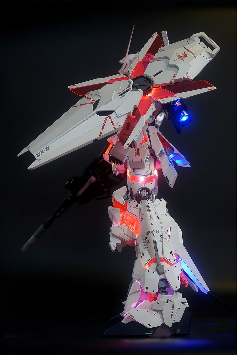 MEGA 유니콘 건담 LED 개조