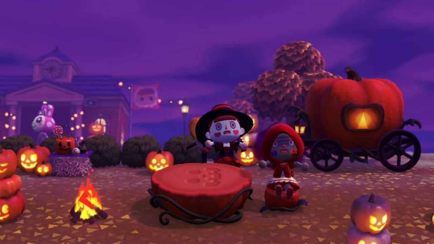 모동숲 할로윈🎃