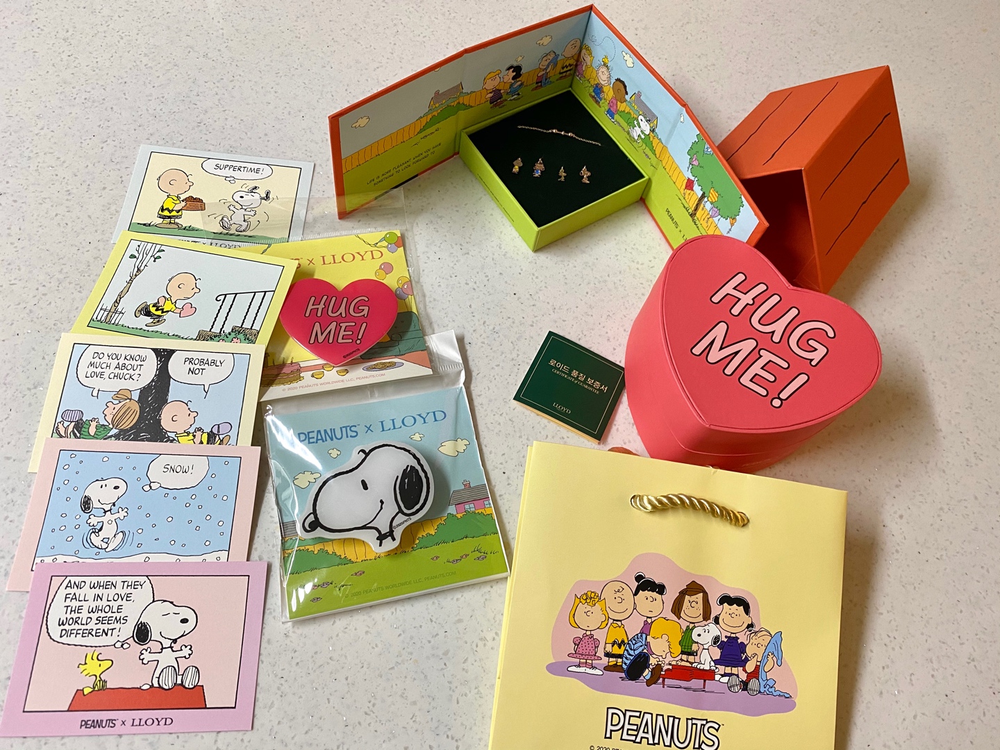 로이드 X 스누피 이벤트 당첨 후기🤍