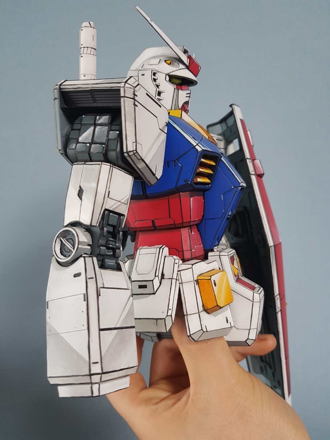 메가사이즈 1/48 RX-78 GUNDAM, 2D애니메이션화 끝이 보입니다.ㅎㅎ