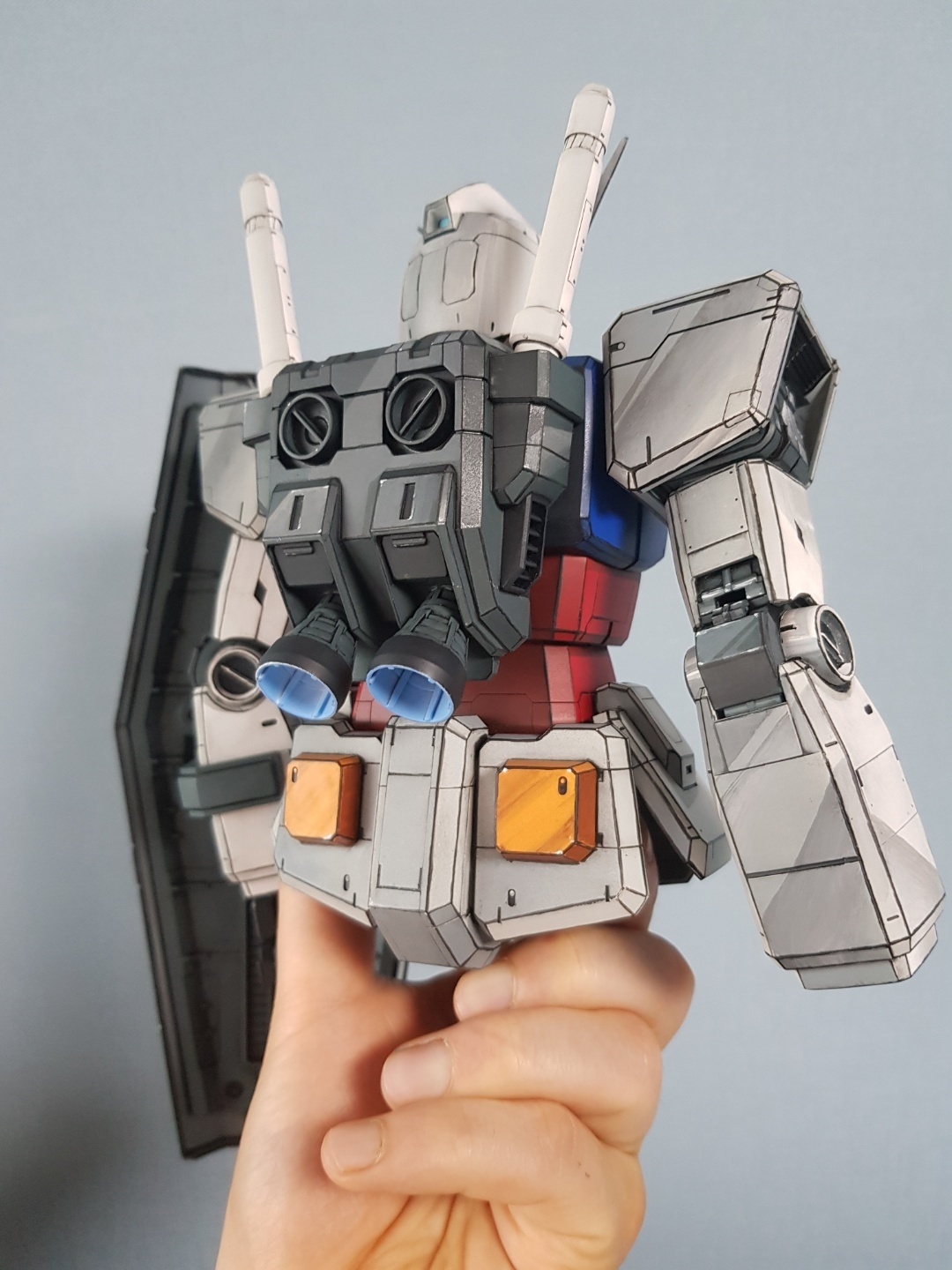 메가사이즈 1/48 RX-78 GUNDAM, 2D애니메이션화 끝이 보입니다.ㅎㅎ