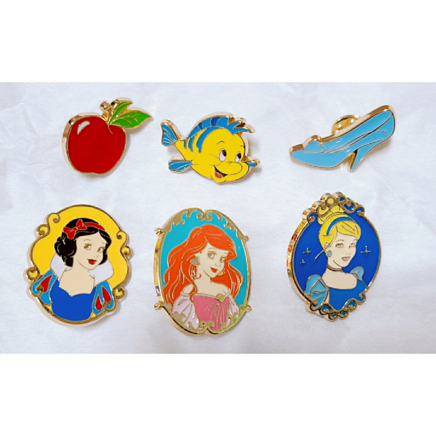 🍎  🐠  👠
👸🏻  🧜‍♀️  🧚‍♀️