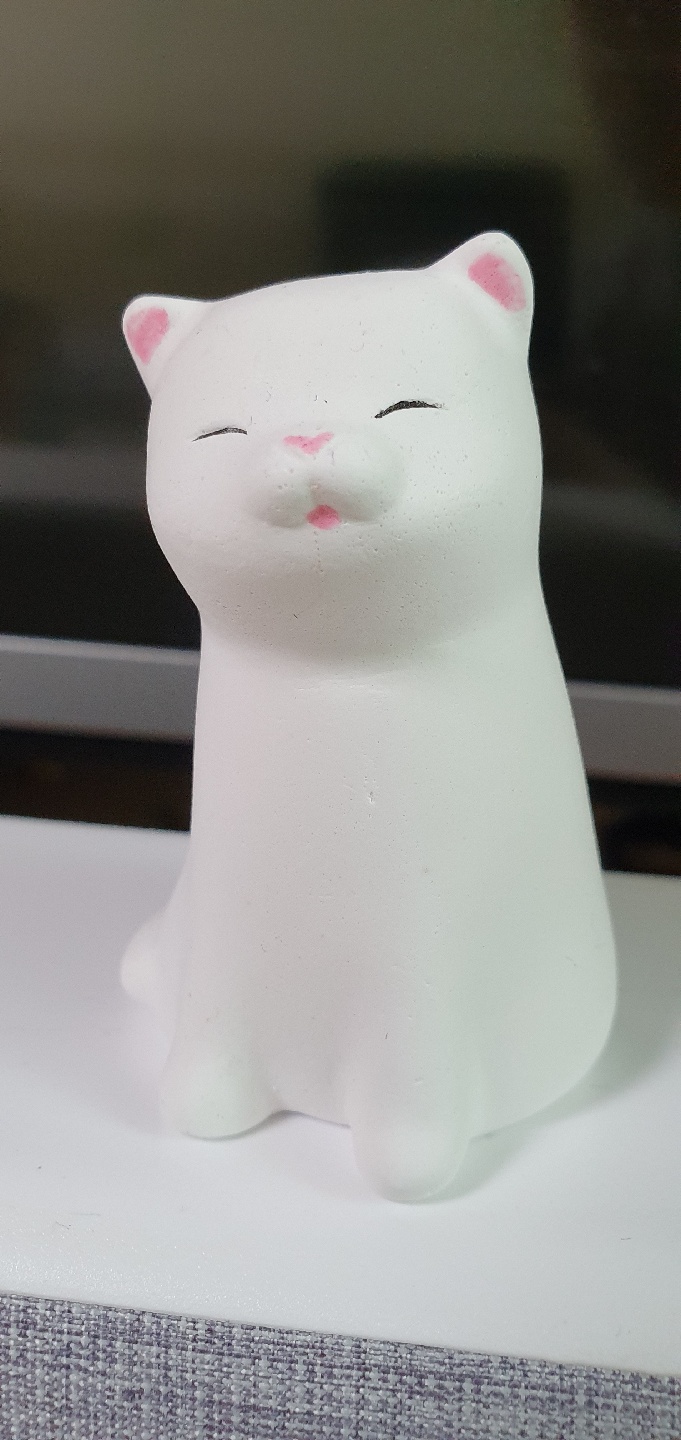 냥이 석고 방향제