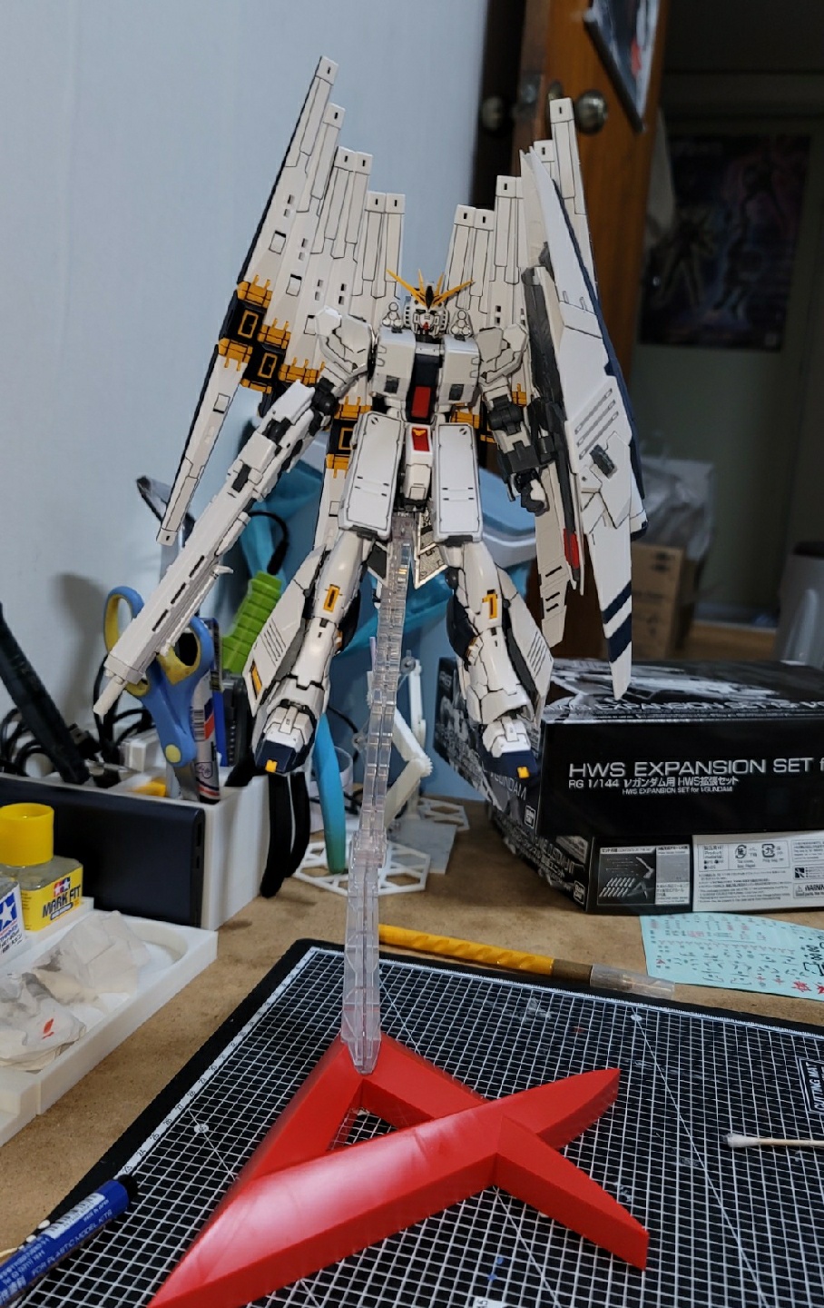 RG뉴건담 더블핀판넬+HWS
