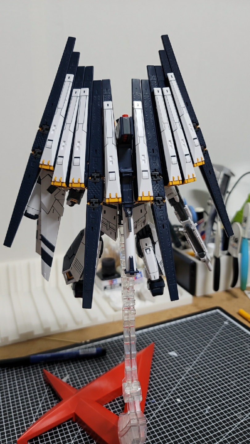 RG뉴건담 더블핀판넬+HWS