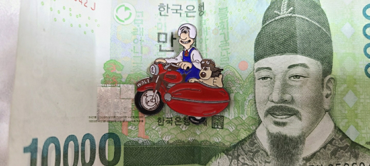 월레스와 그로밋 뱃지