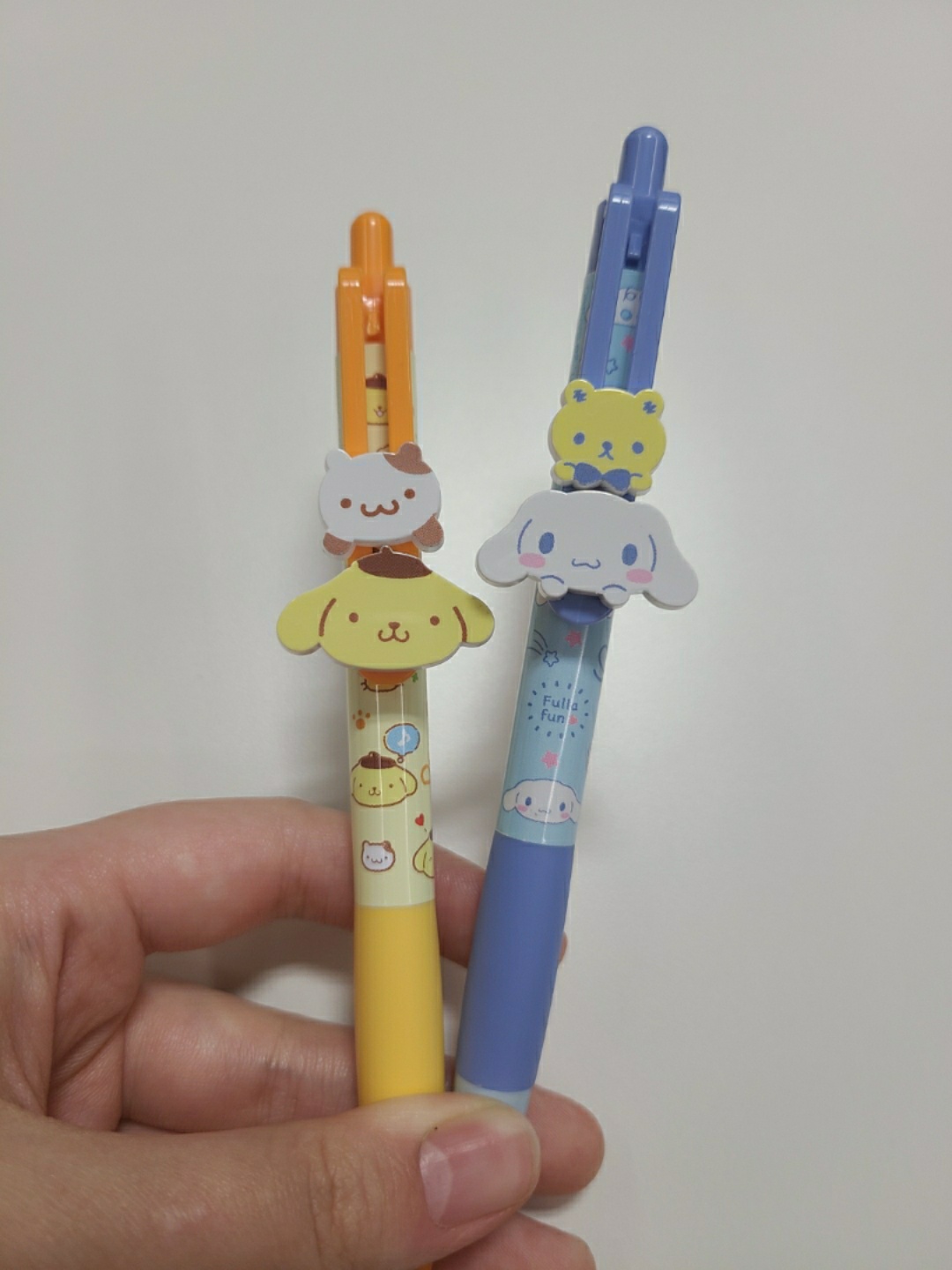 폼푸&시나모롤 볼펜