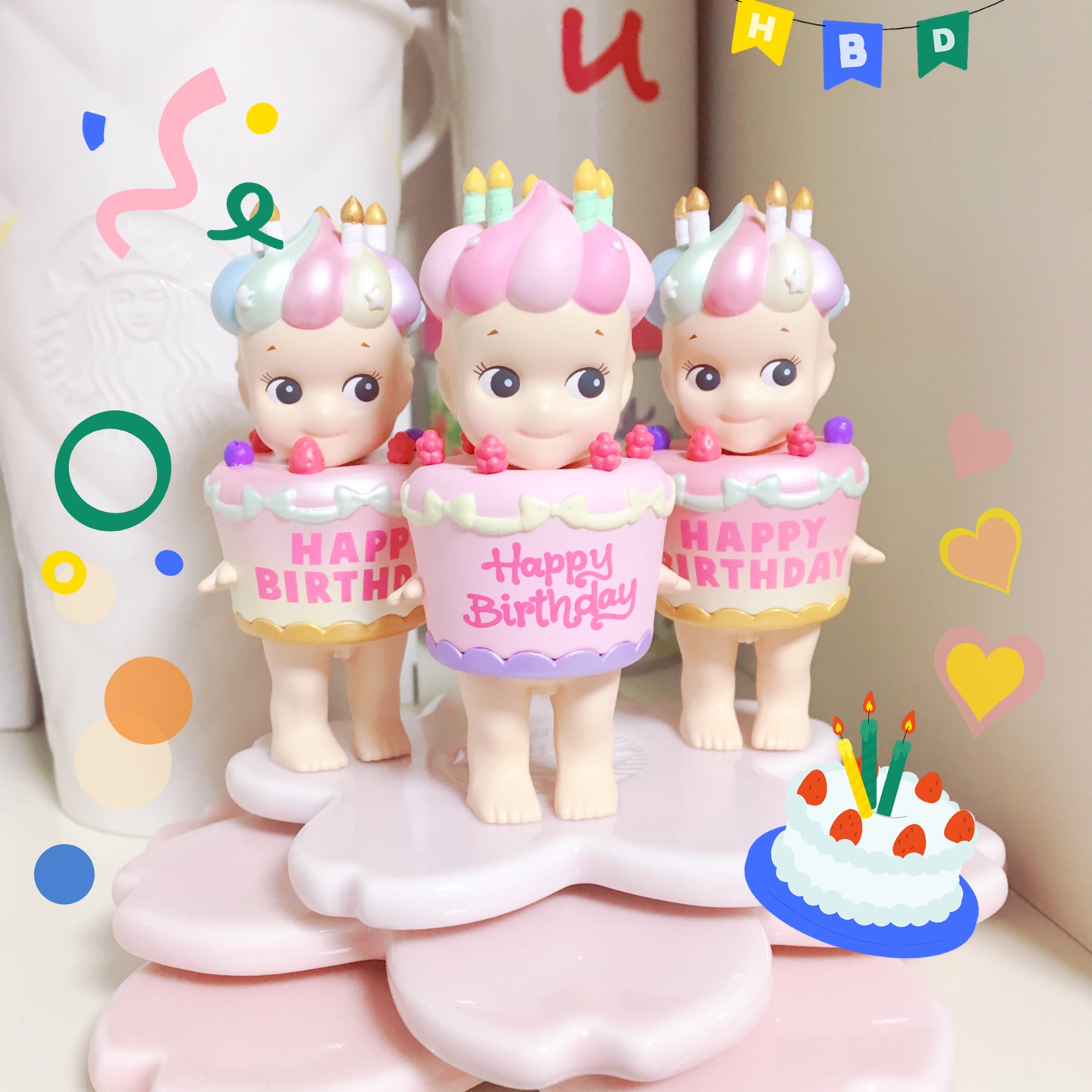 삼둥이 축하해 🧡🧡