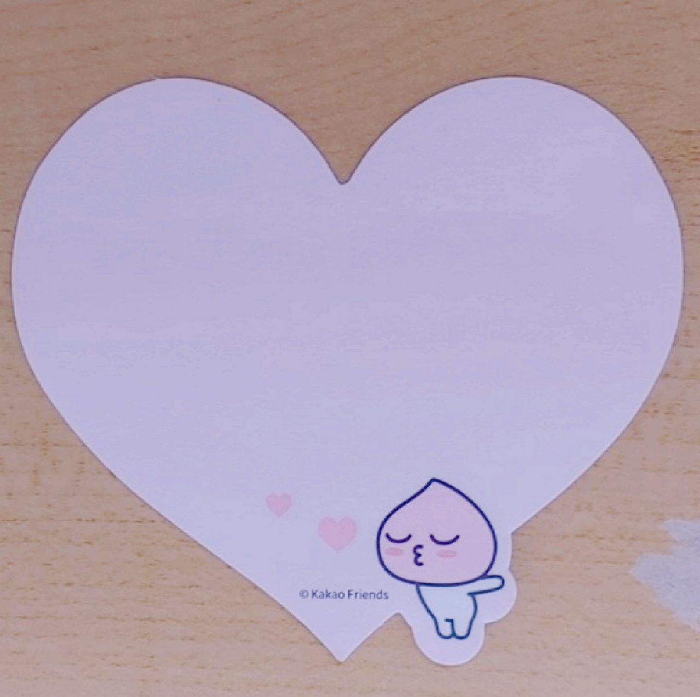 핑쿠핑쿠한 어피치 포스트잇