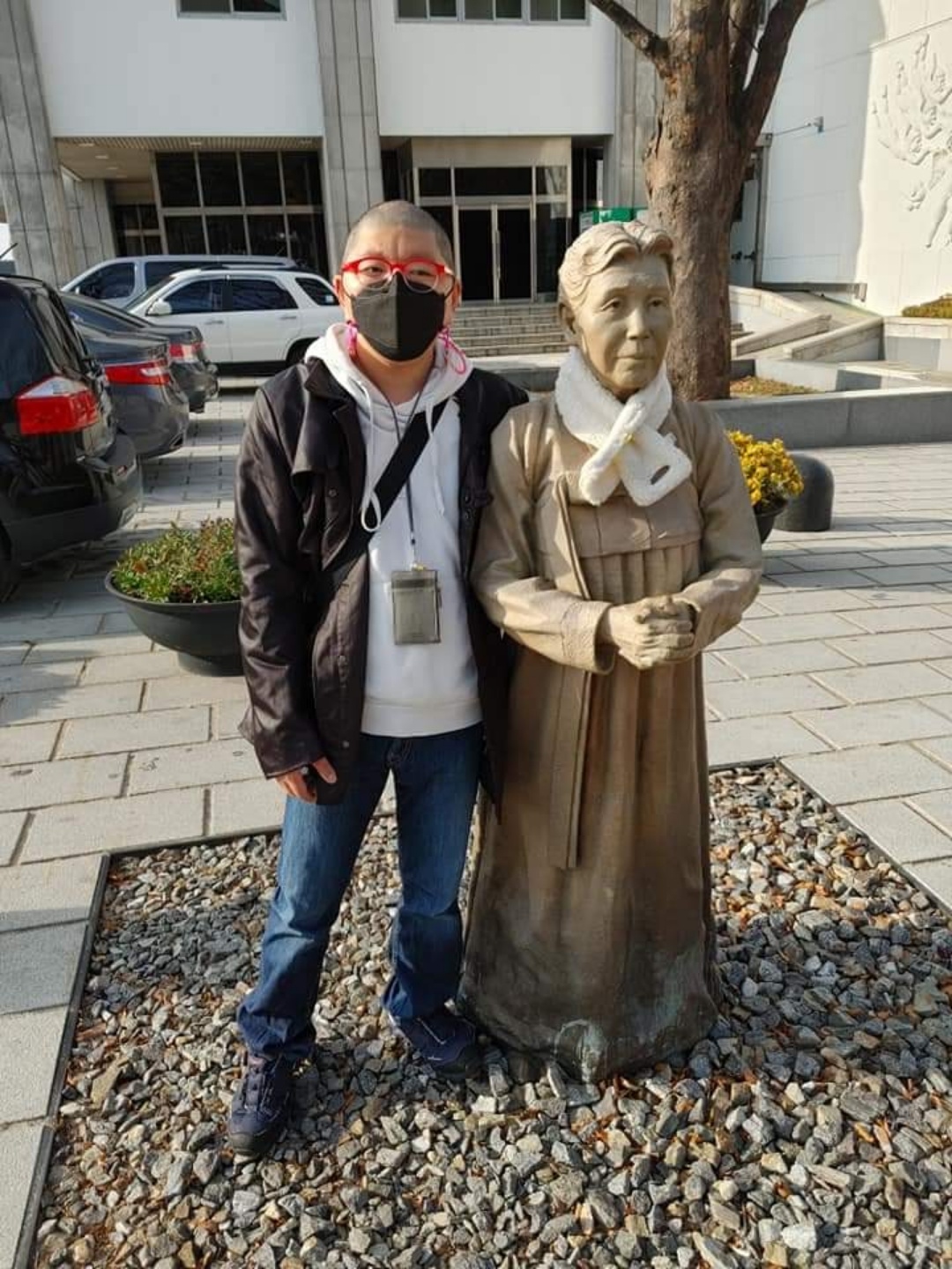 남산케이블카타고올라갔습니다
#위안부소년상