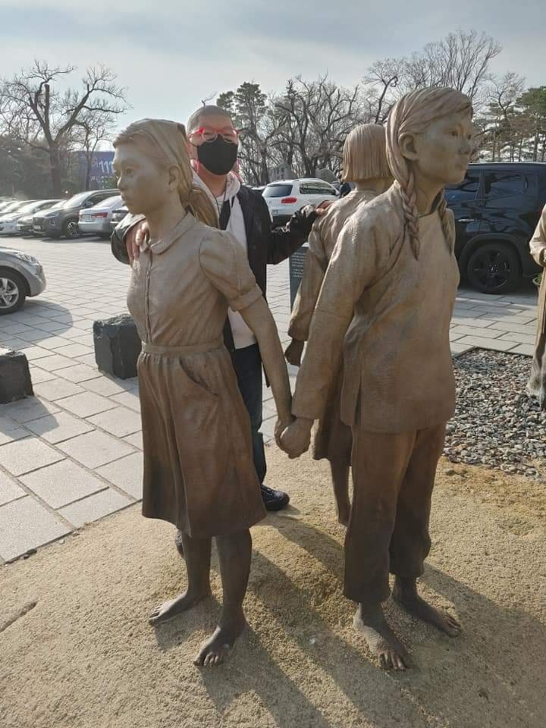 남산케이블카타고올라갔습니다
#위안부소년상