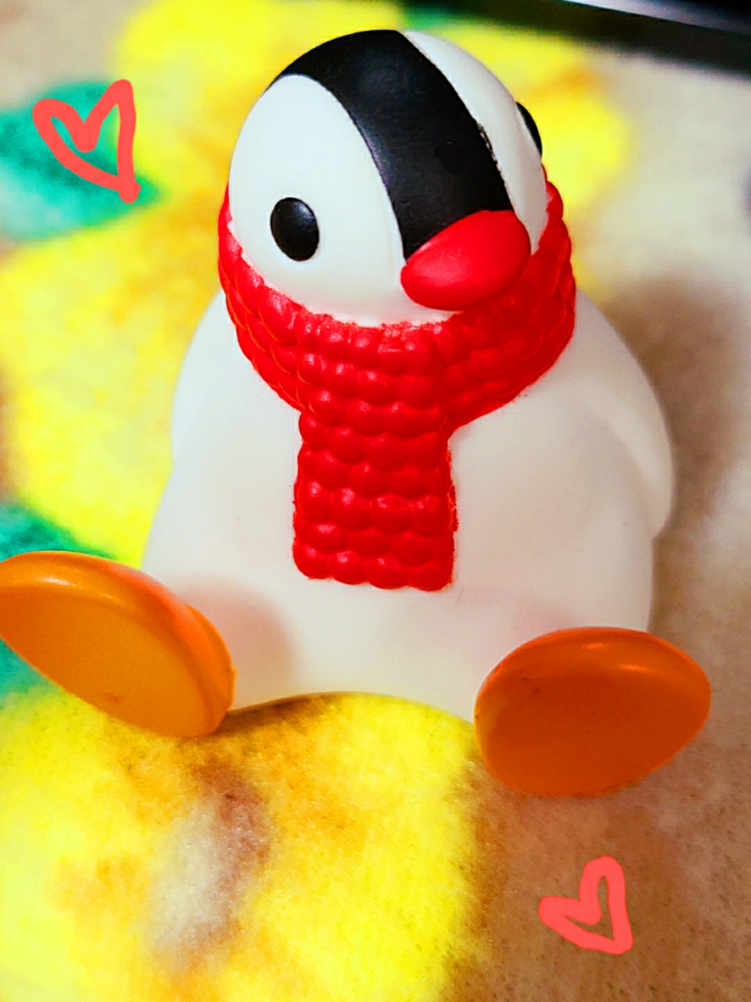 귀여운 핑가 피규어!!🐧🐧💛🧡