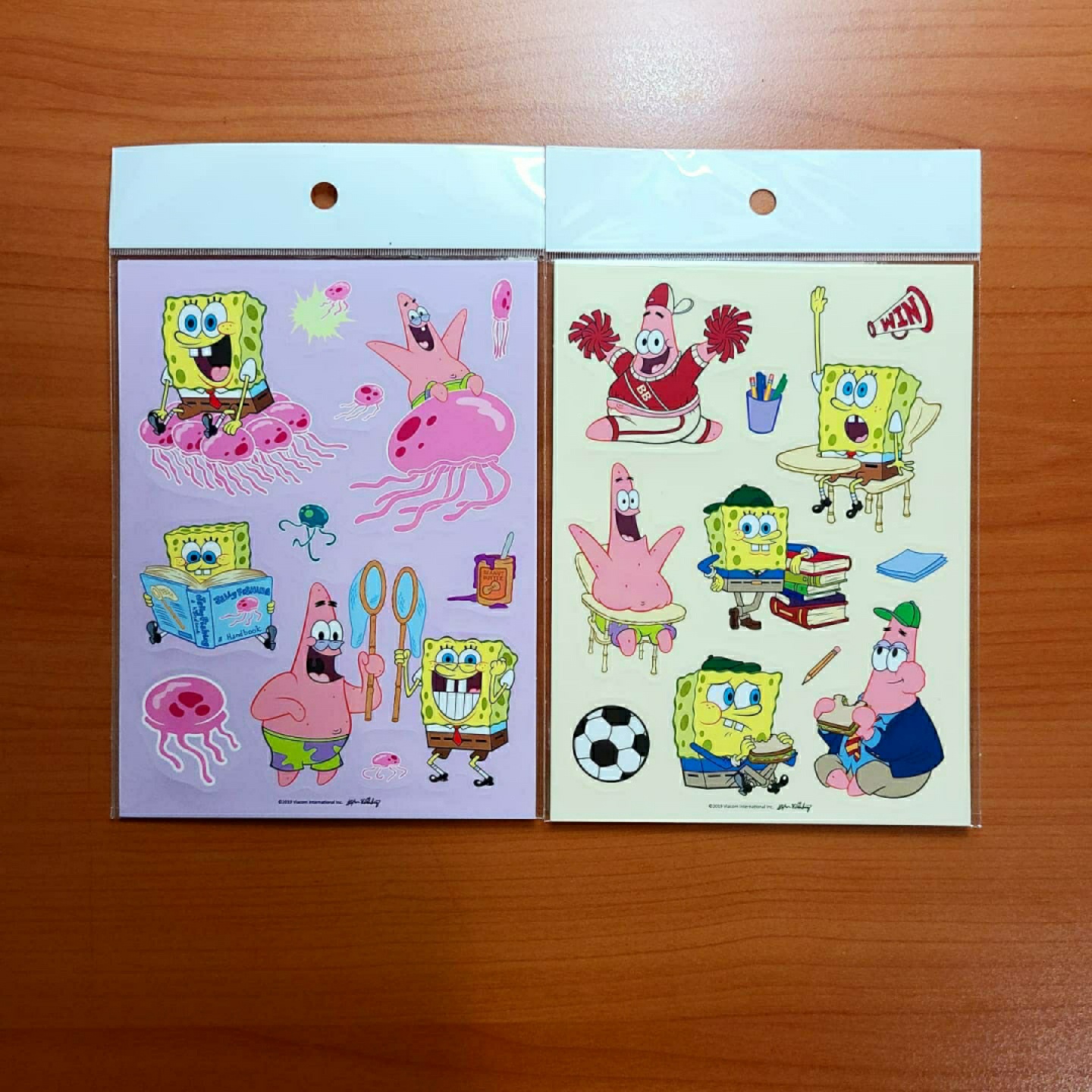 💛스폰지밥리무버블스티커💛