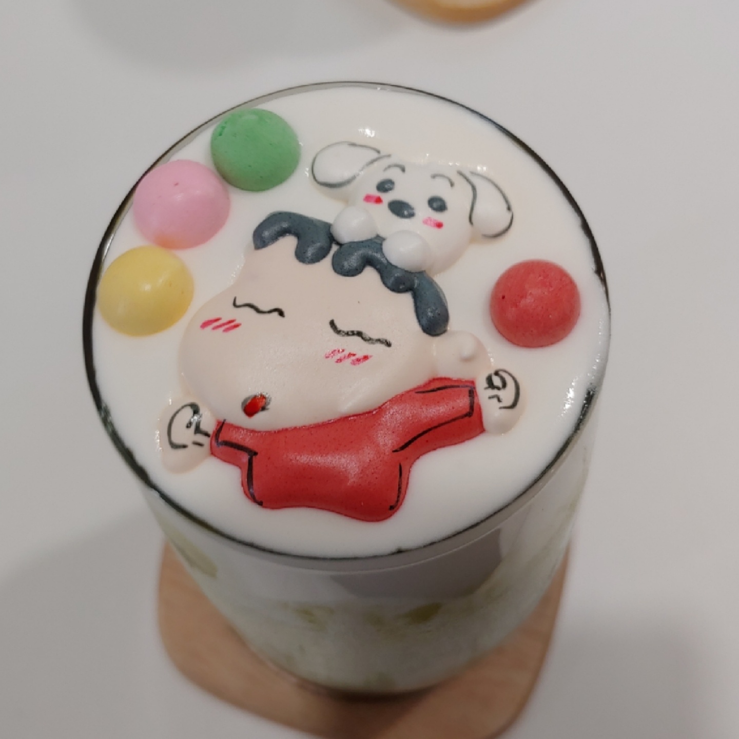 ❤짱구 말차라떼💛