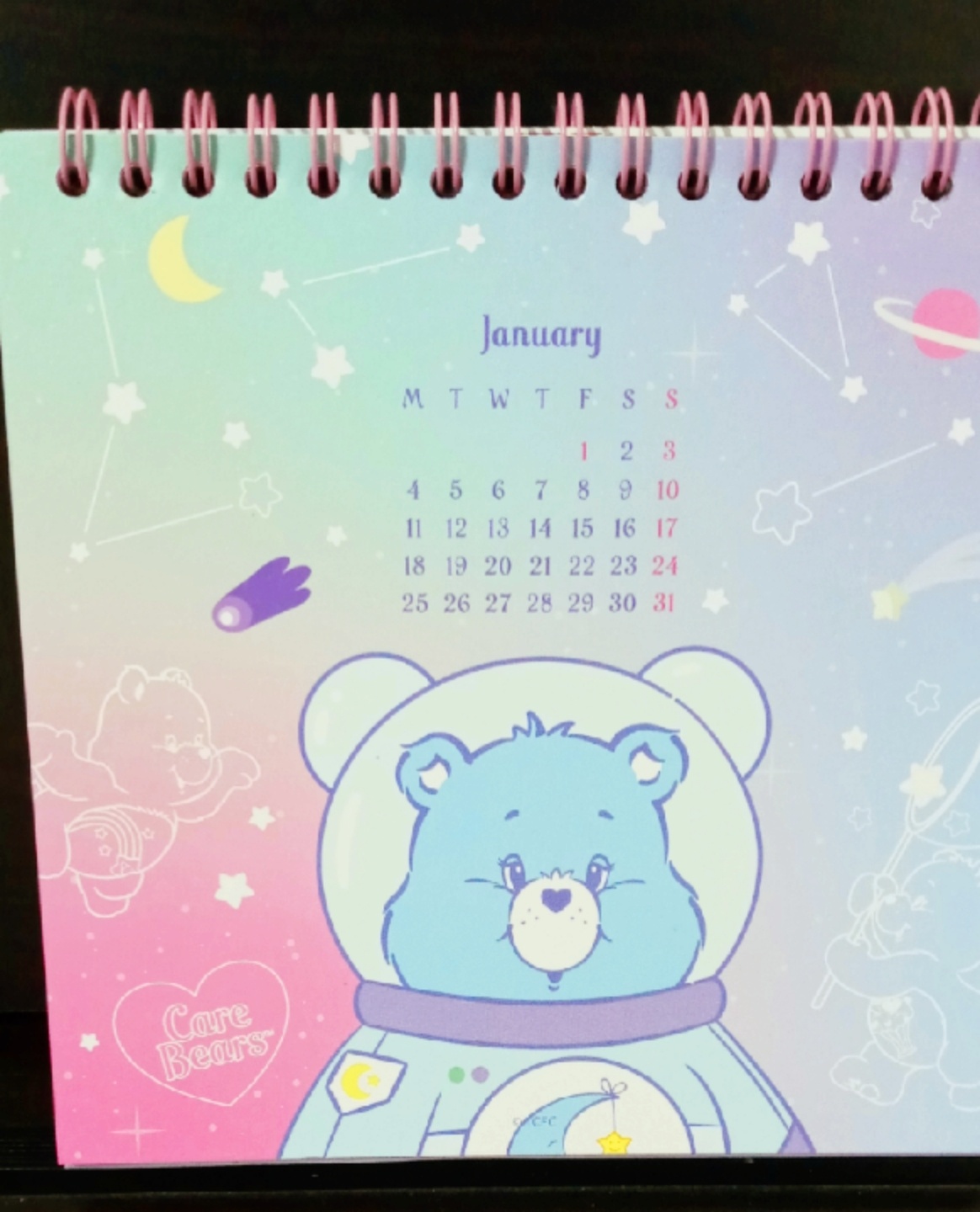 케어베어 2021 달력❤