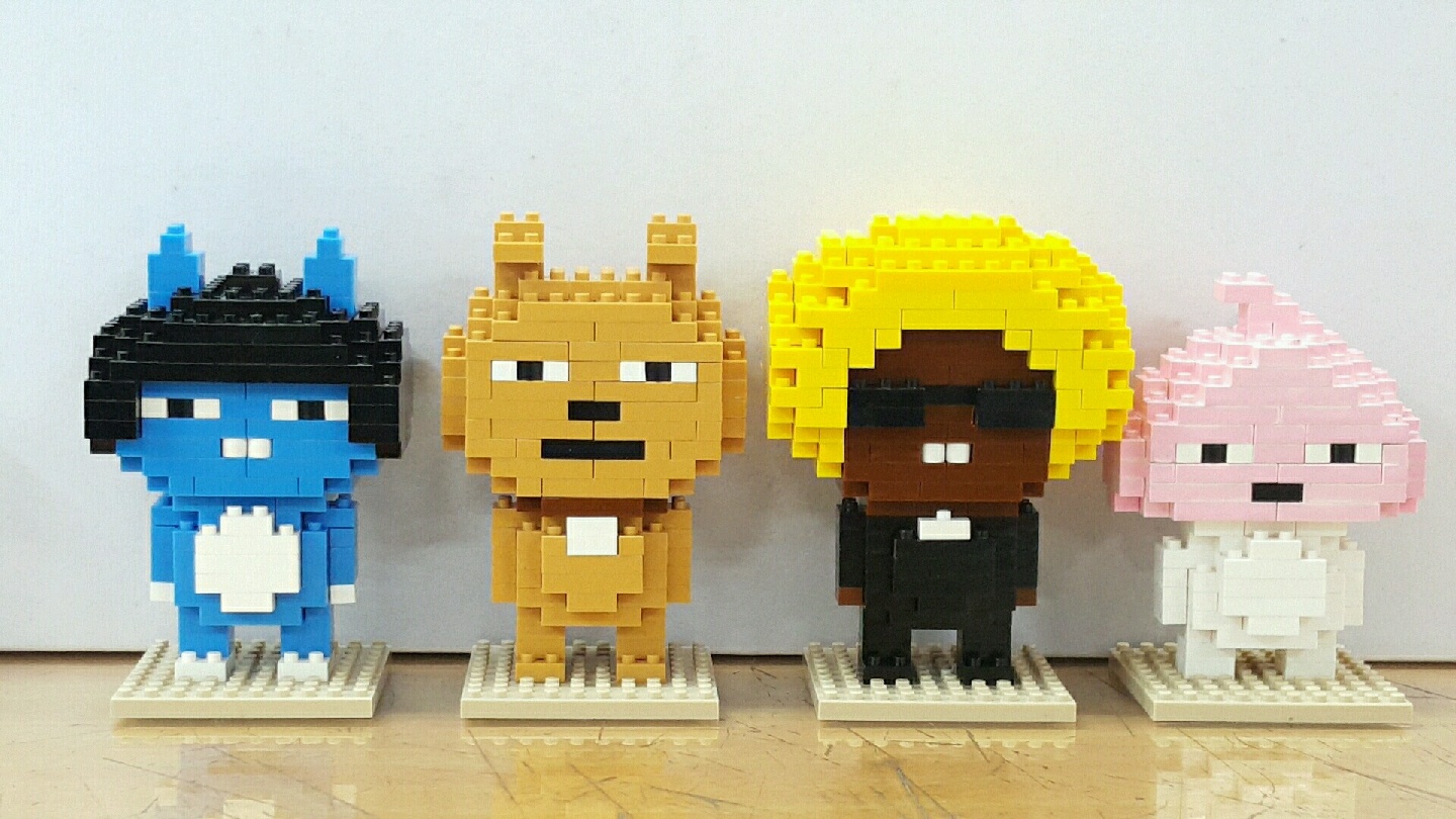 카카오프렌즈 픽셀블록 창작