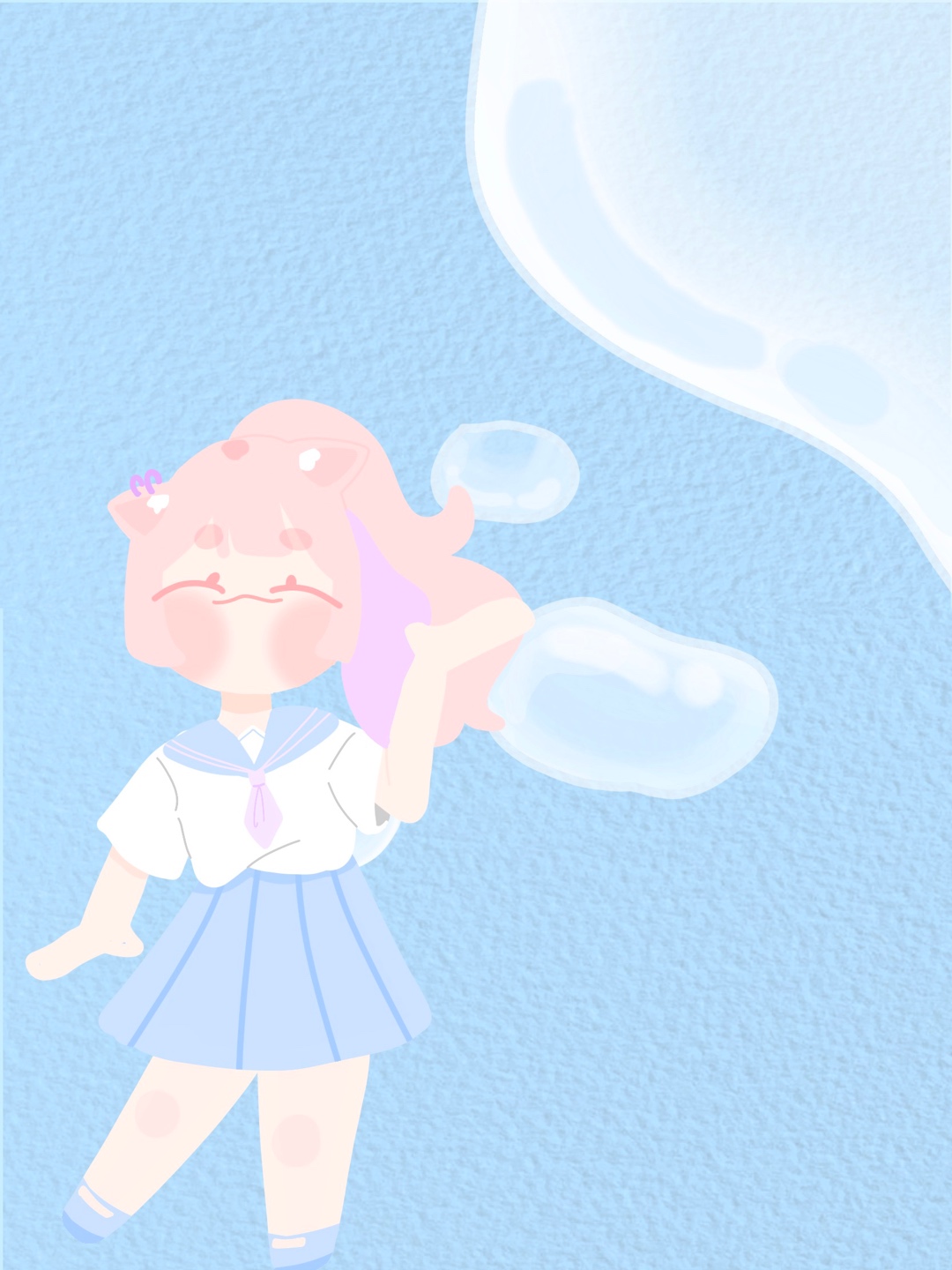 7월달에 그린 그림💙