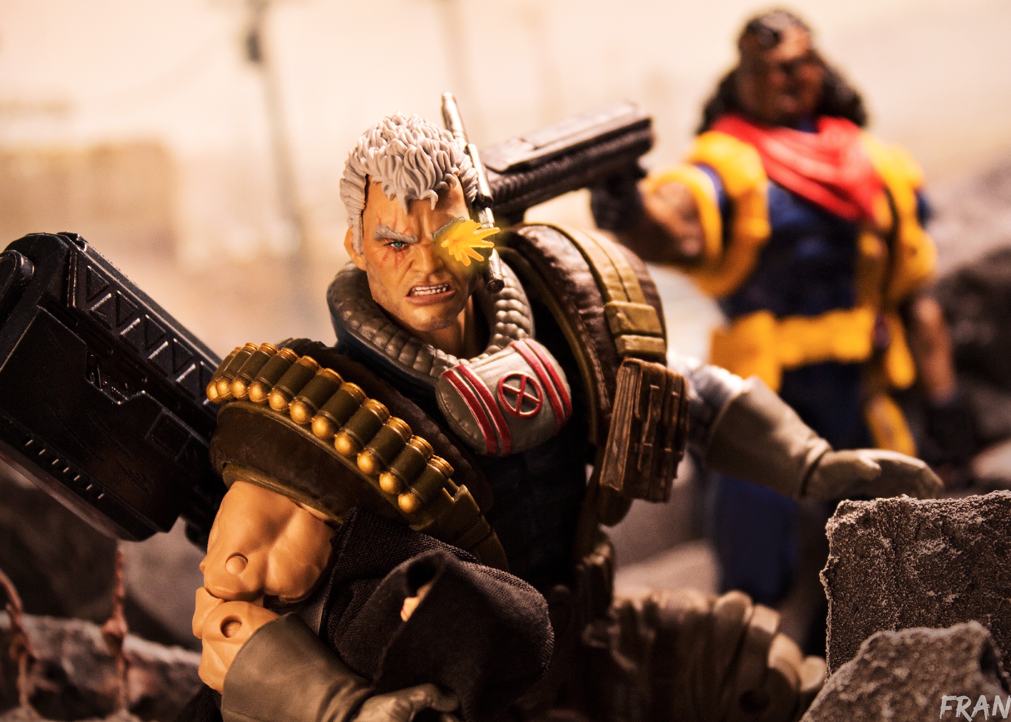 The man who must protect, the man who must kill