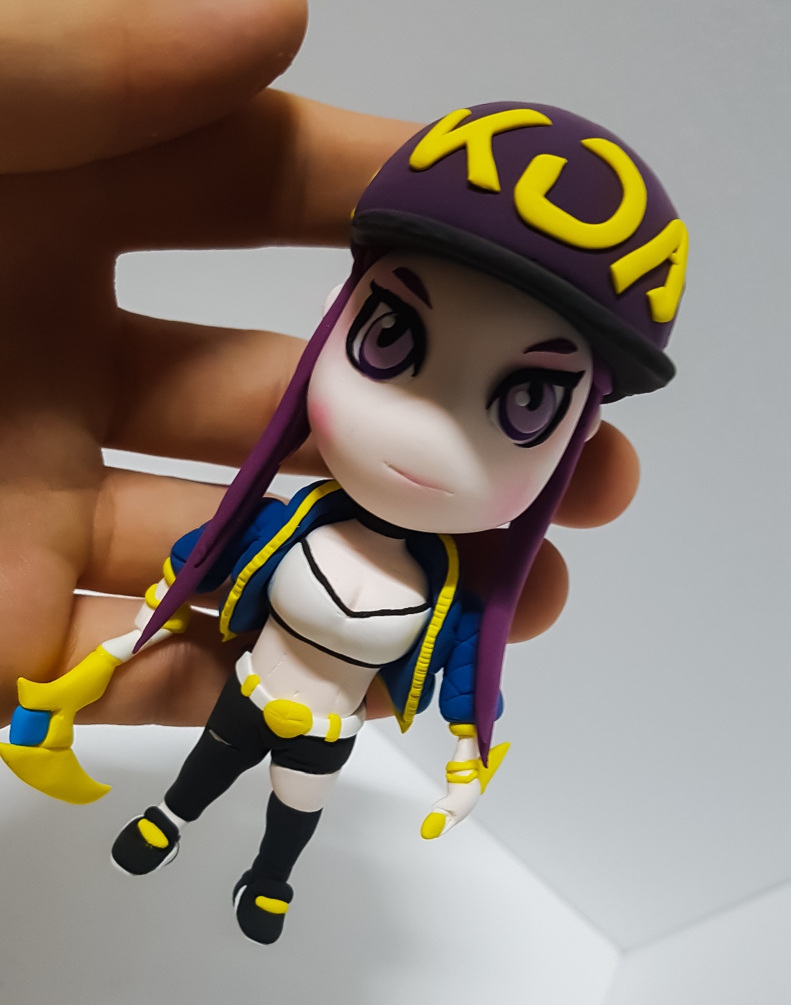 클레이로 만든 k.da 아칼리!