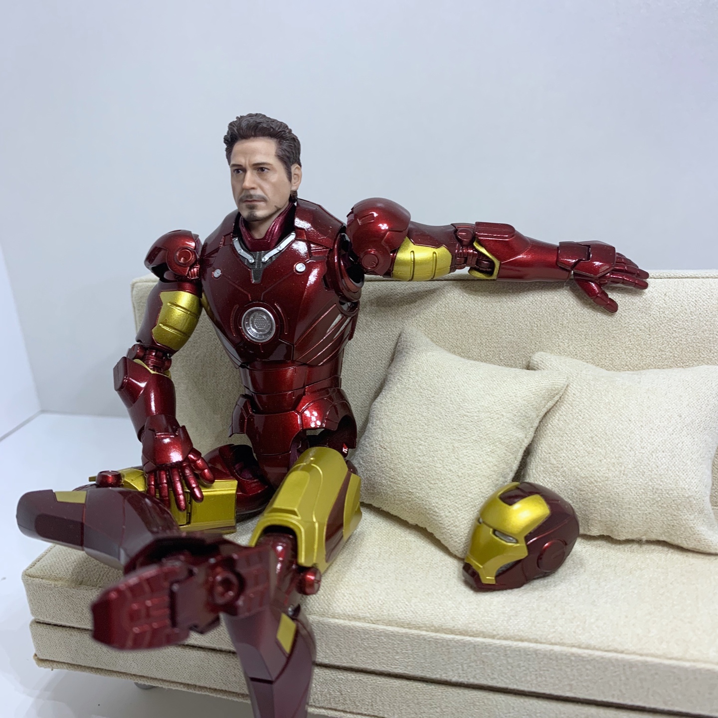 Shf 아이언맨 마크3 
6인치 토니 스타크 헤드