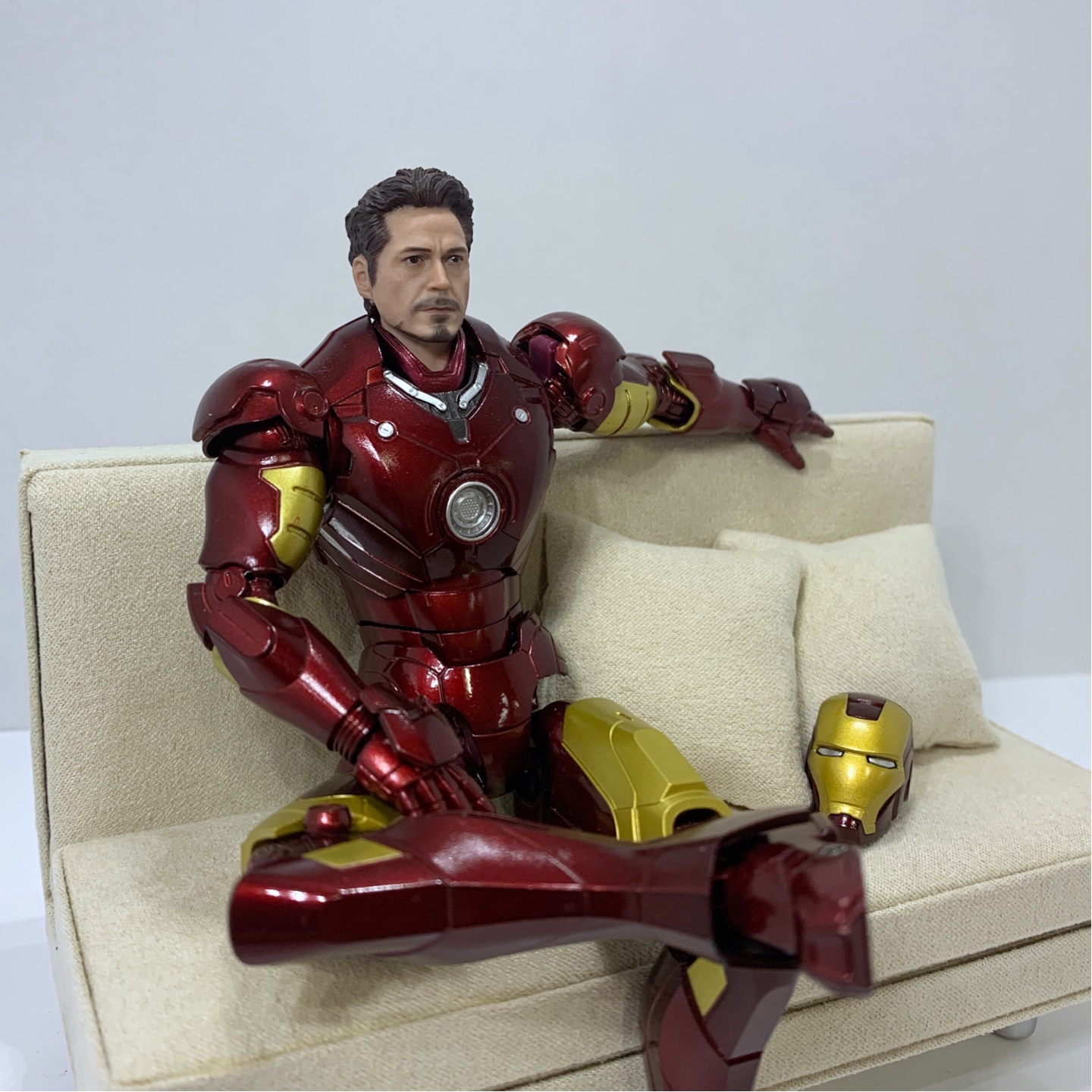 Shf 아이언맨 마크3 
6인치 토니 스타크 헤드