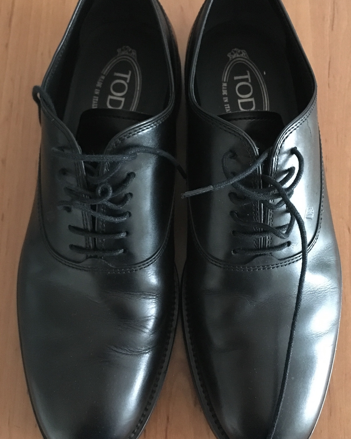 tods oxford shoes