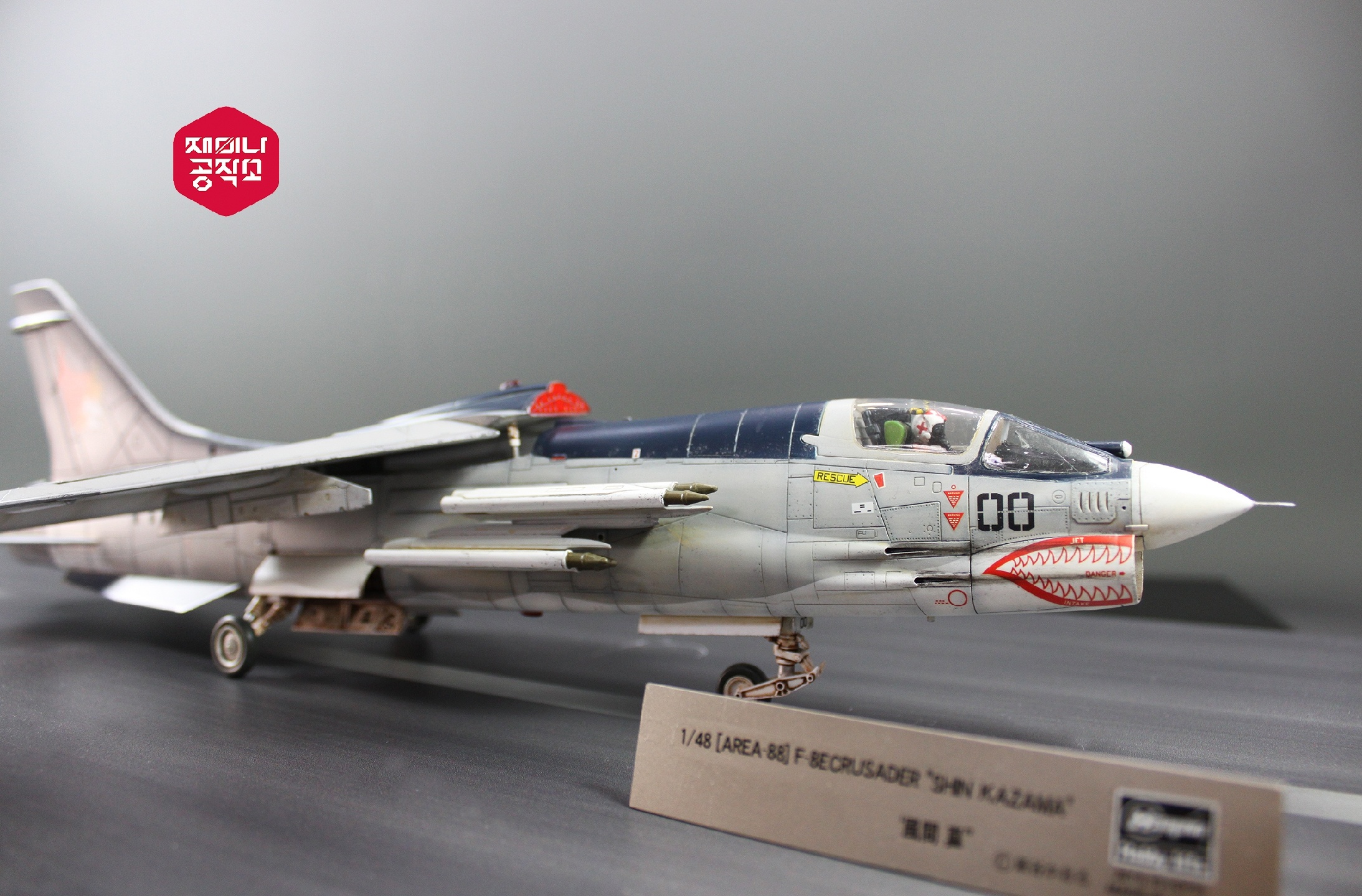 1/48 F-8E Crusader (ver. AREA 88)