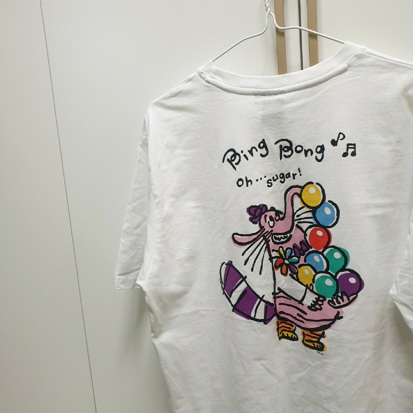 스파오(SPAO) (픽사) 그래픽티셔츠 exclusive (인사이드아웃) 빙봉빙봉 WHITE SPRLA37C11