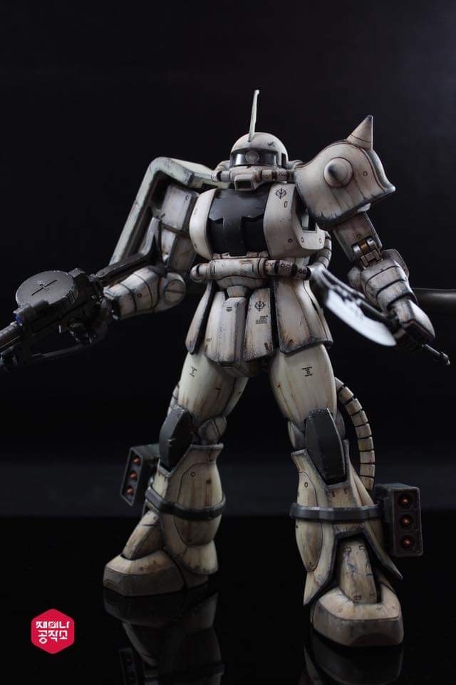 MG ZAKU II White Ogre