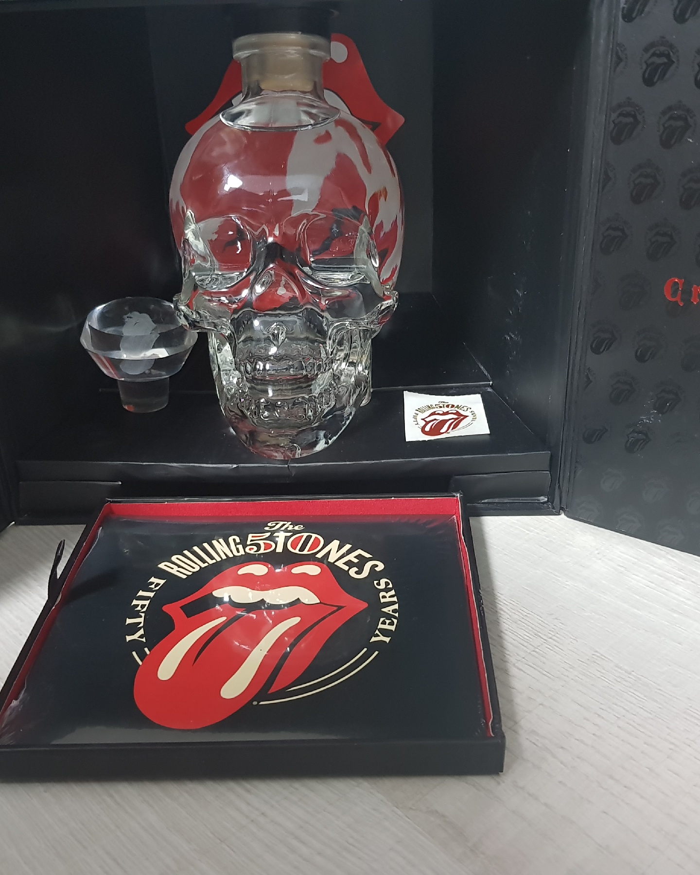 Crystal Head ROLLING STONES 50years edition