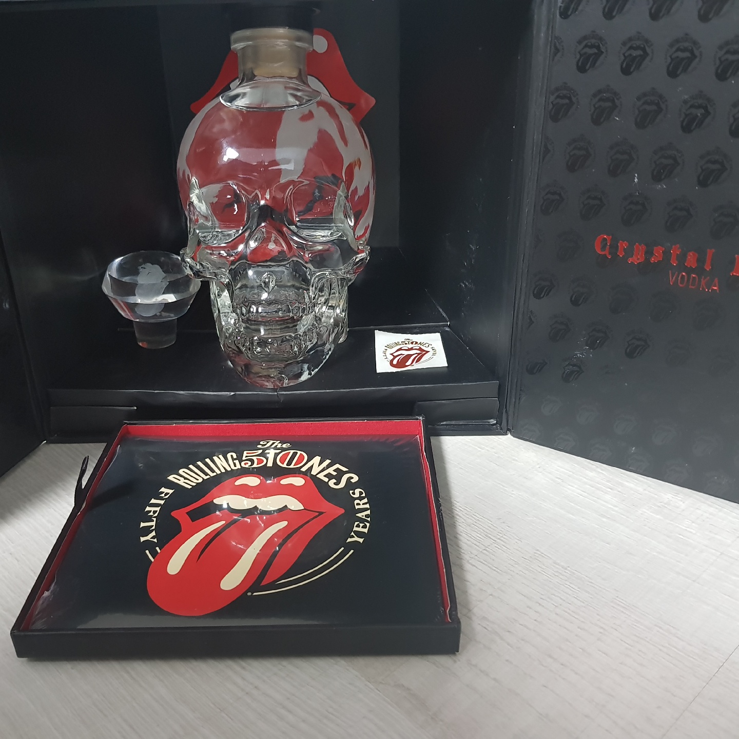 Crystal Head ROLLING STONES 50years edition