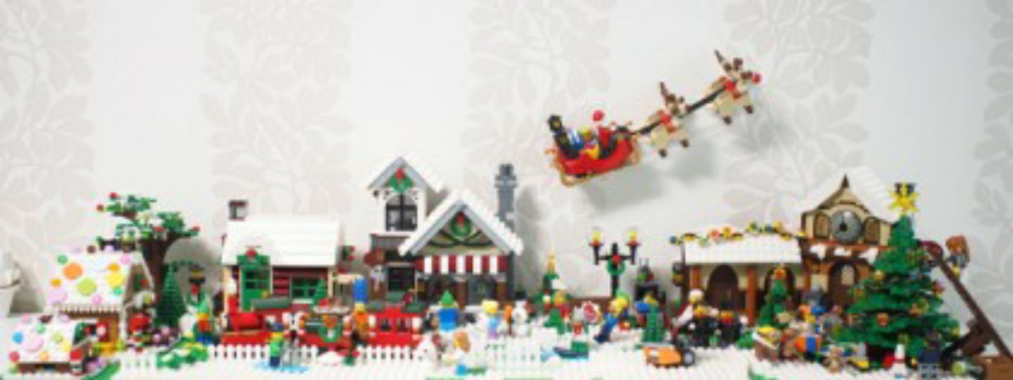 겨울 마을