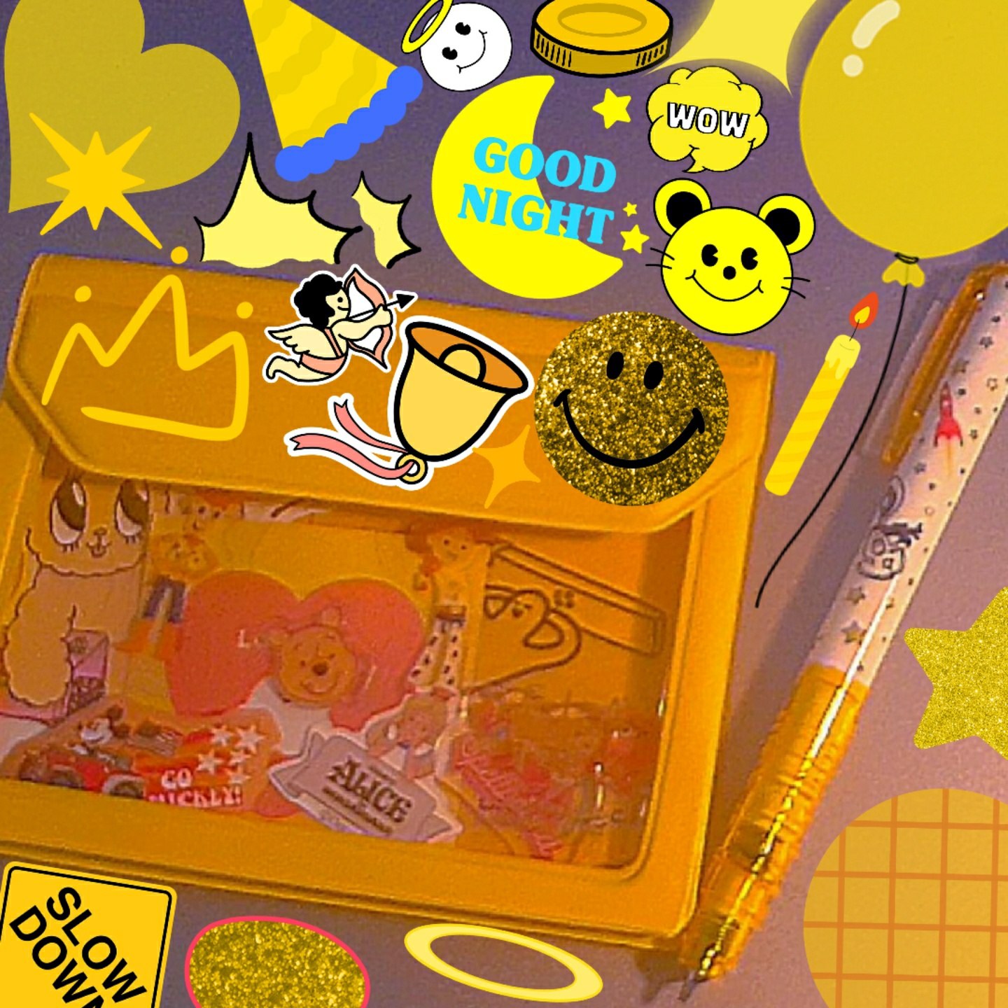 yellow