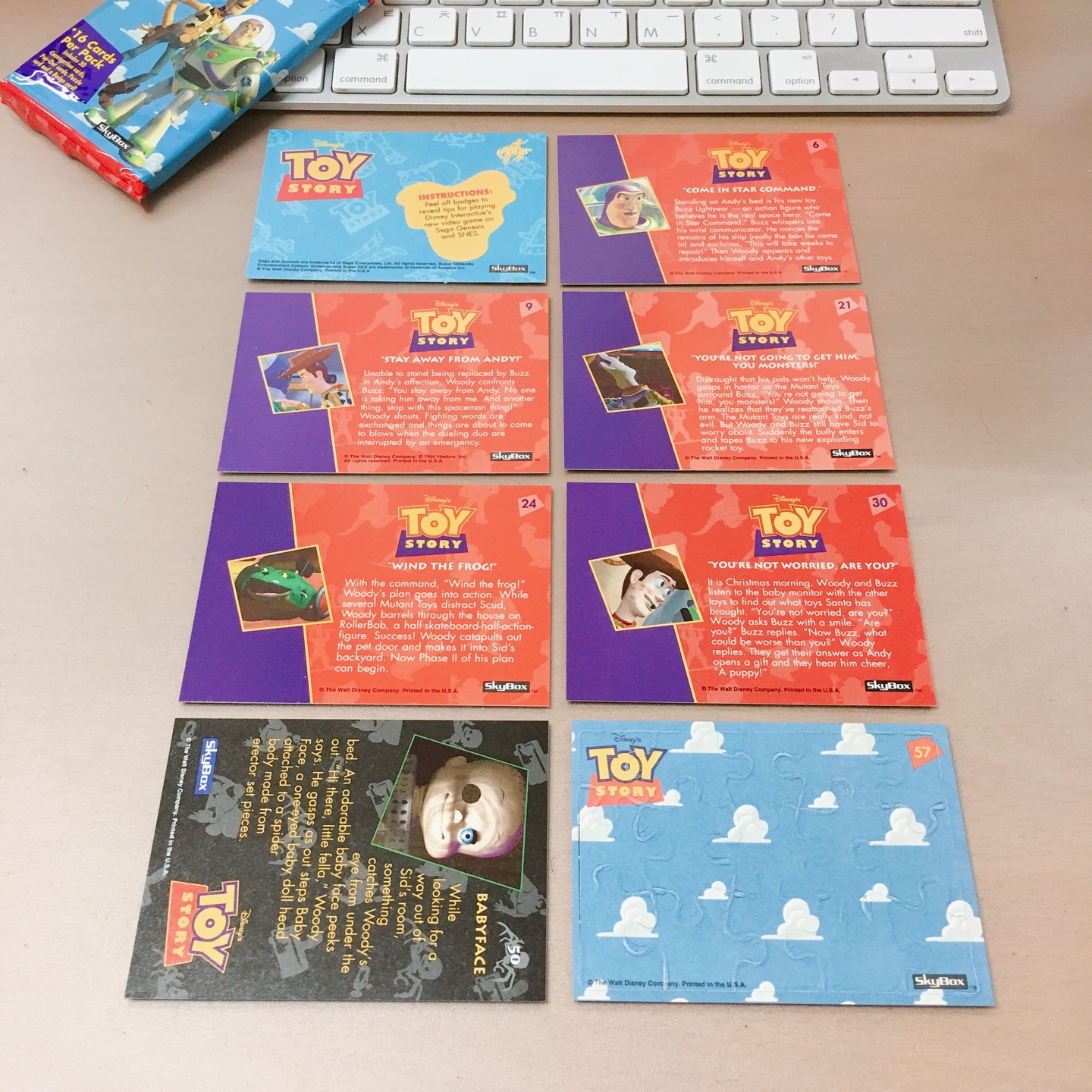 Toystory cards pack