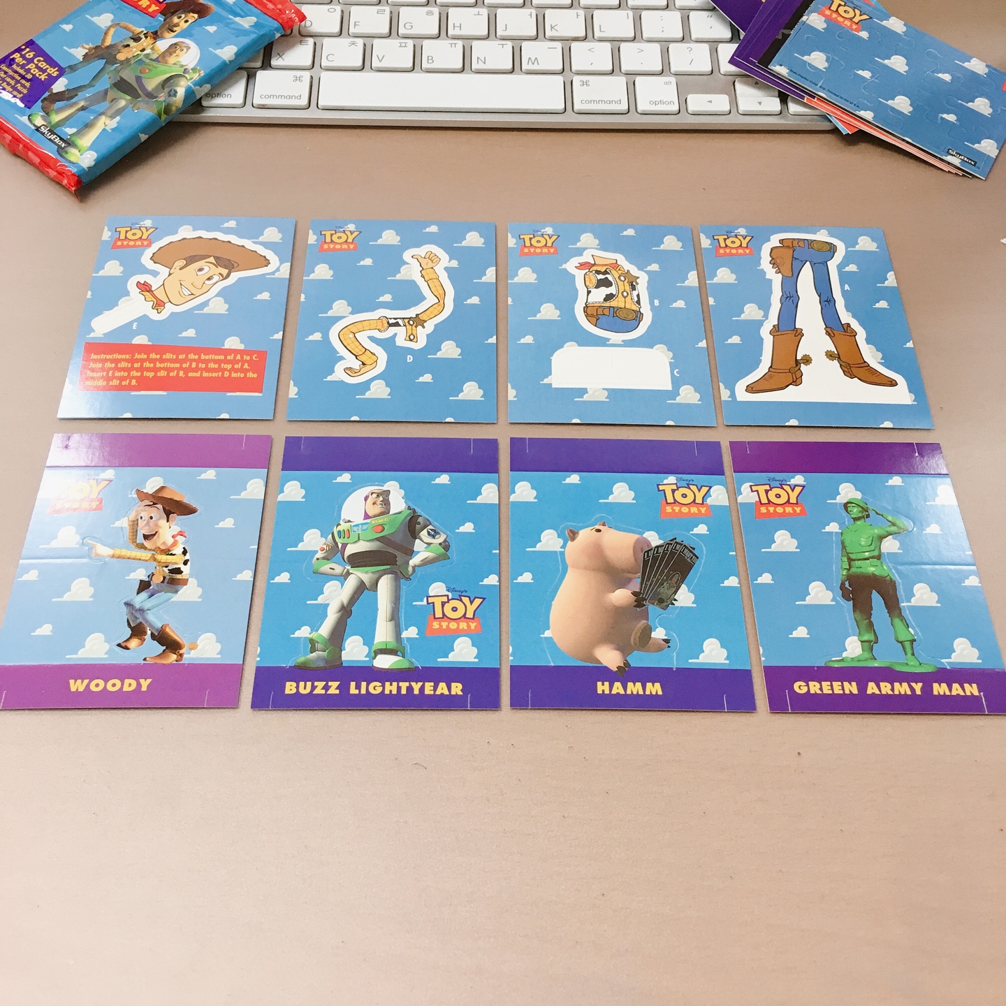 Toystory cards pack
