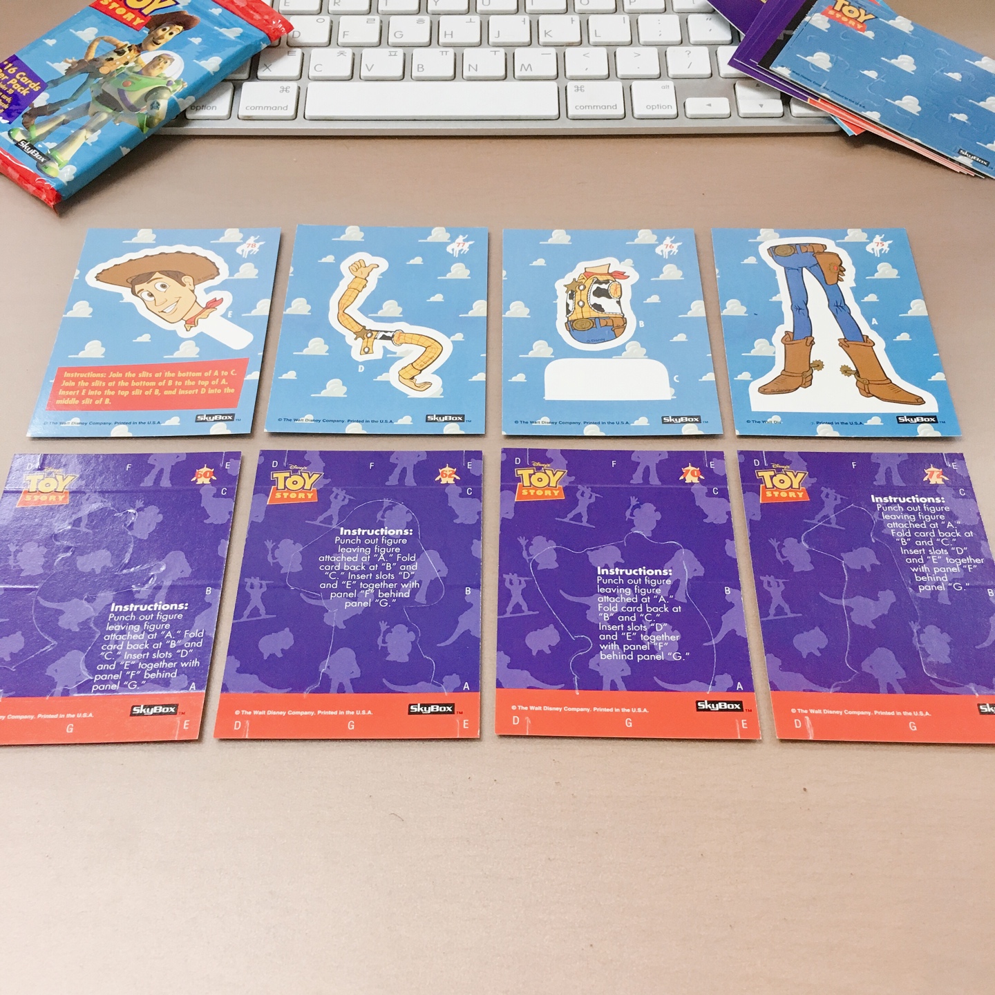 Toystory cards pack