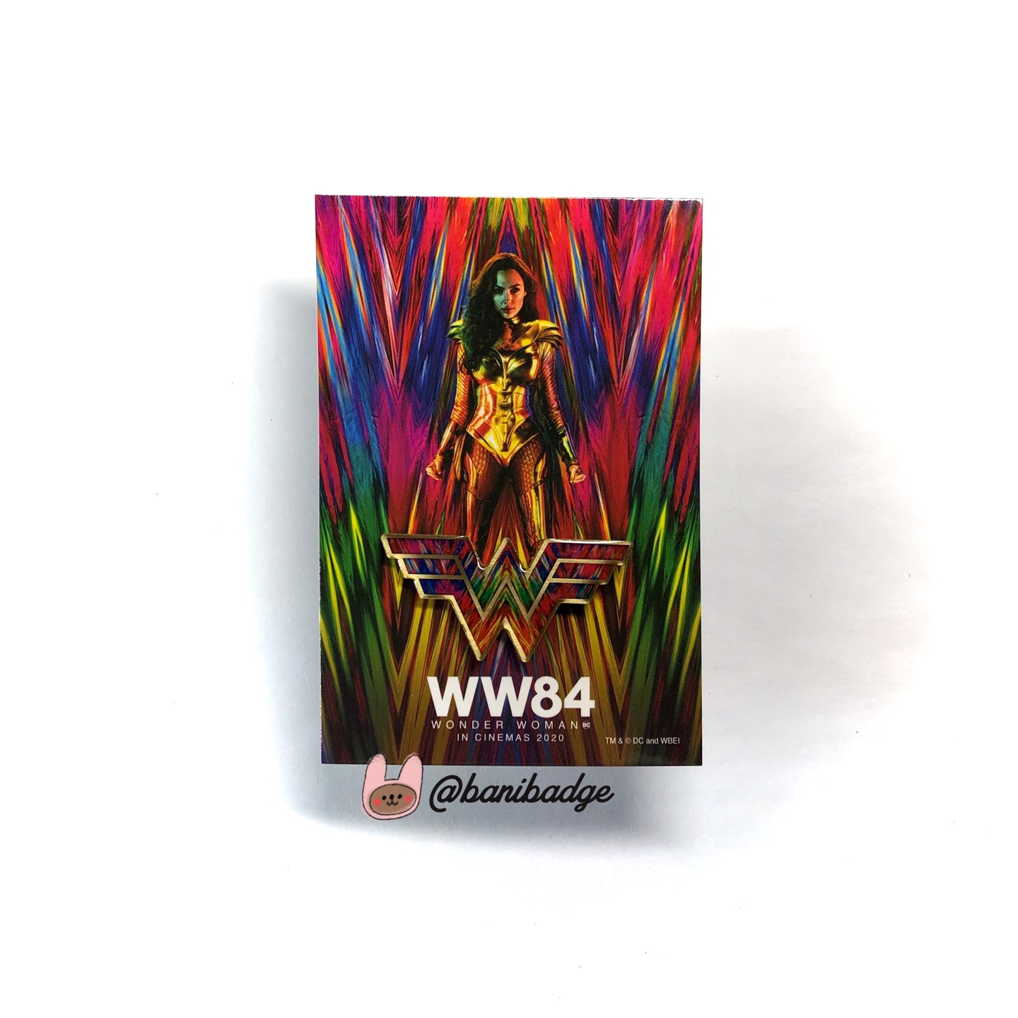 원더우먼 WW84 뱃지
