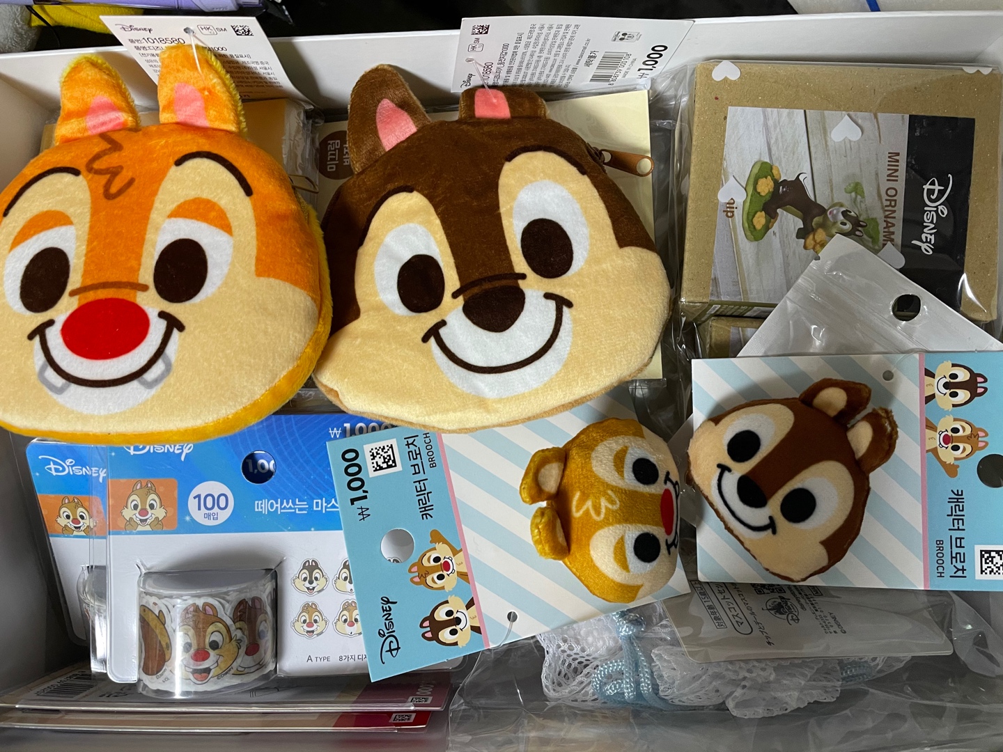🤎칩앤데일 다이소로 덕질😆🐿🤎
