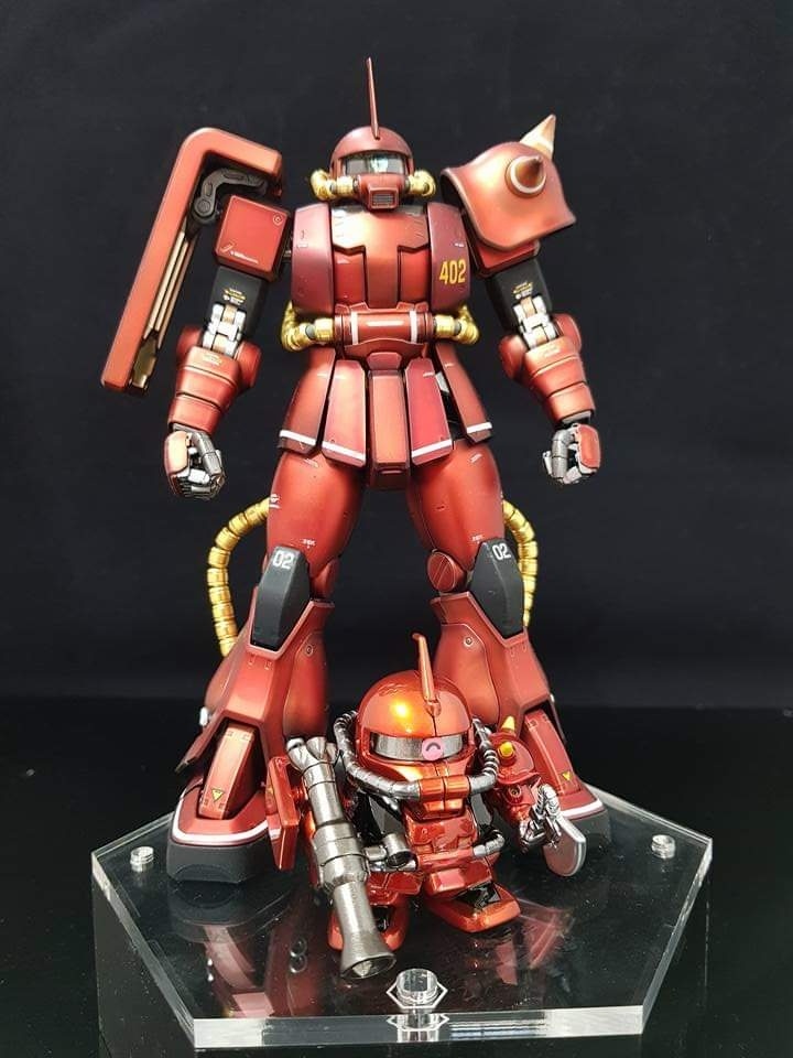 SD Zaku II J.Ridden's Custom