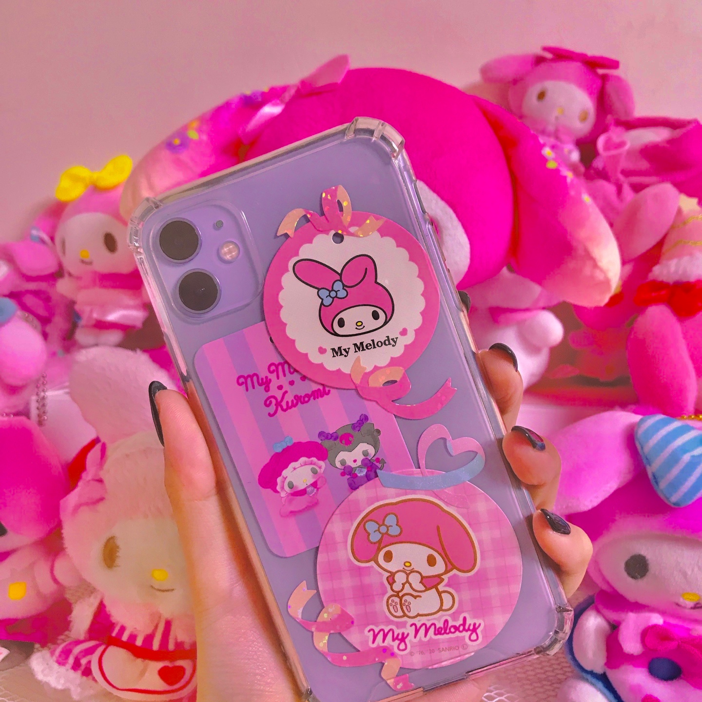 🎀마이멜로디 텍으로 폰꾸 했어요🎀