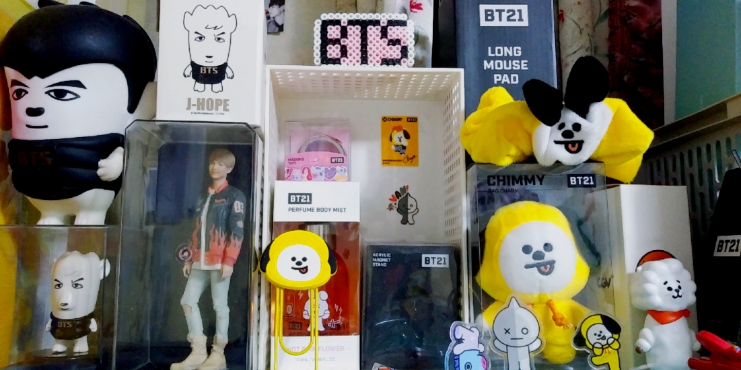 내 방 한켠의 BT21스토어