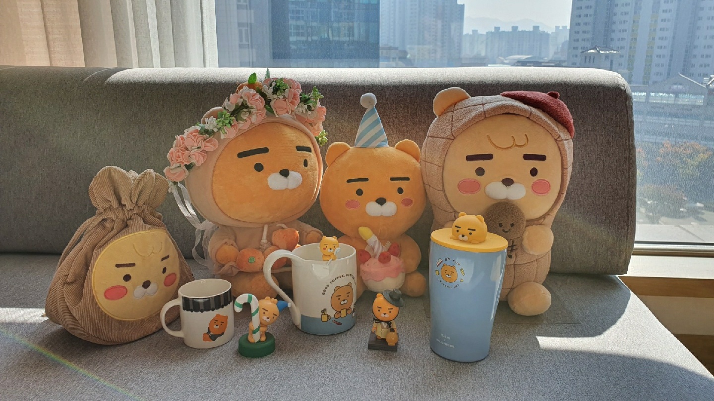 라이언 가족사진