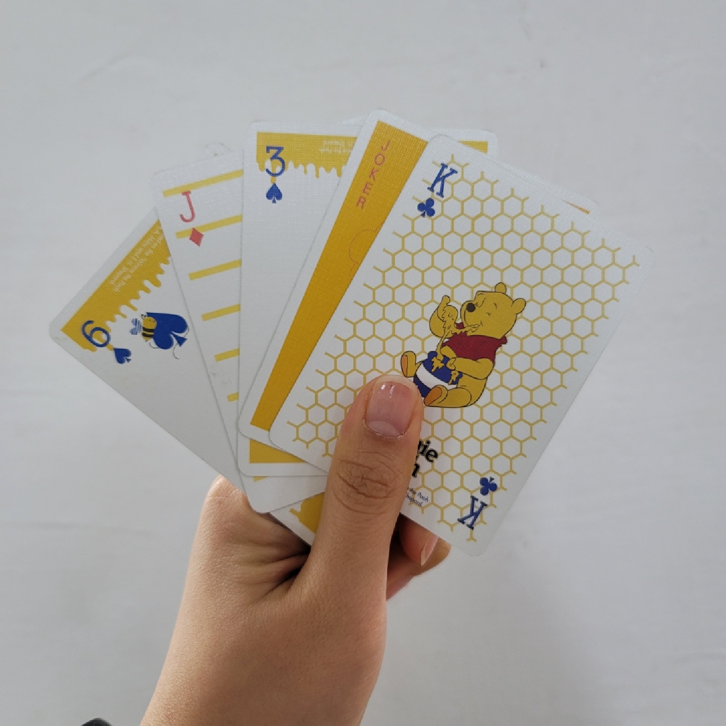 다이소 곰돌이 푸 트럼프 카드