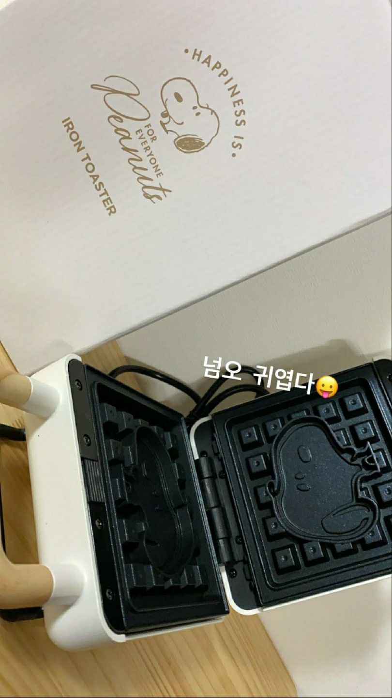 스누피 샌드위치/와플메이커