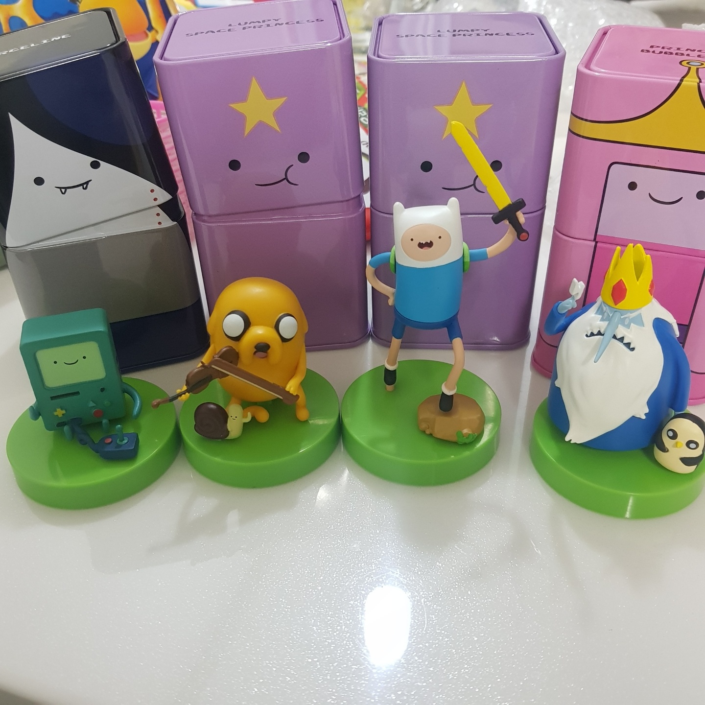 어드벤처 타임 틴케이스 랜덤피규어
